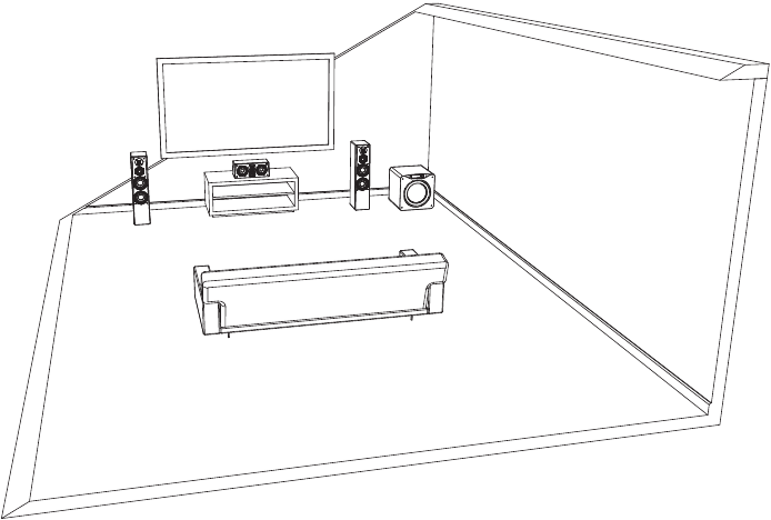 Plaatsing in de hoek