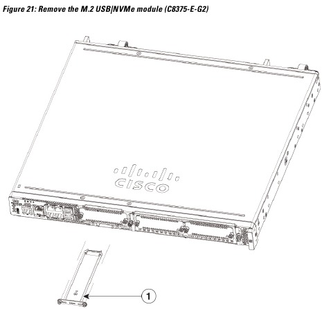 De M2 USB/NVMe-module verwijderen