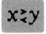 X<>Y