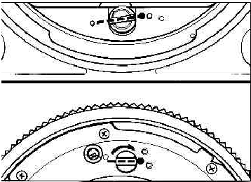 Basisbediening - De lens bevestigen - Stap 1