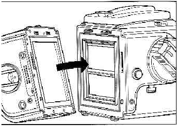 Basisbediening - De cassette bevestigen - Stap 1