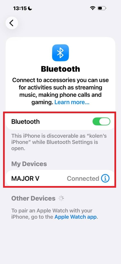 Marshall Bluetooth-app openen op smartphone