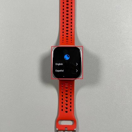 Taalkeuze op apparaat op Amazfit Bip 6