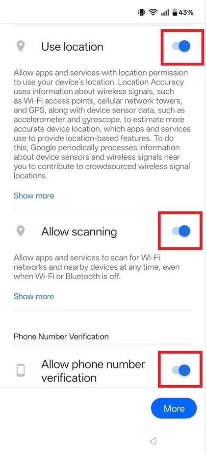 Configuratie van Google-services