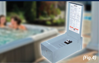 De hot tub inschakelen