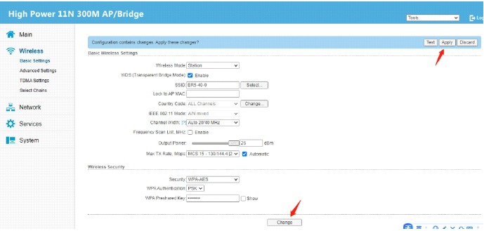 Clientconfiguratie (STA-punt) - Stap 3