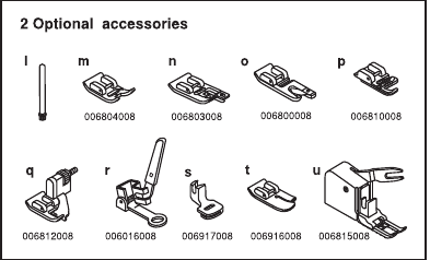 Optionele accessoires