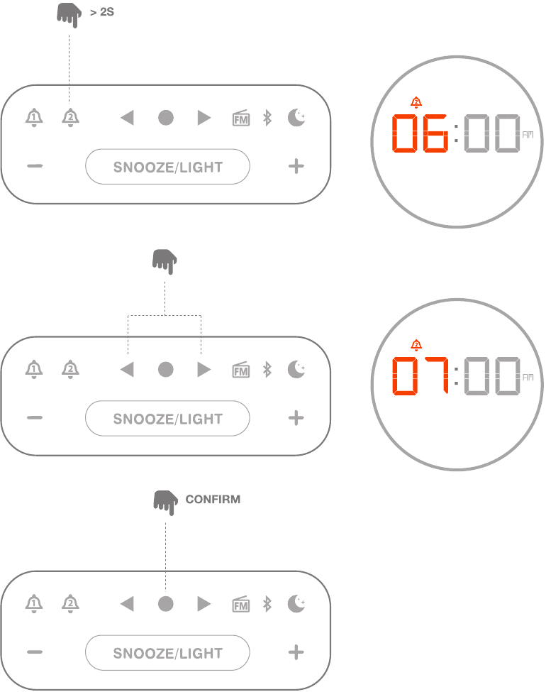 Alarm - Het alarm instellen