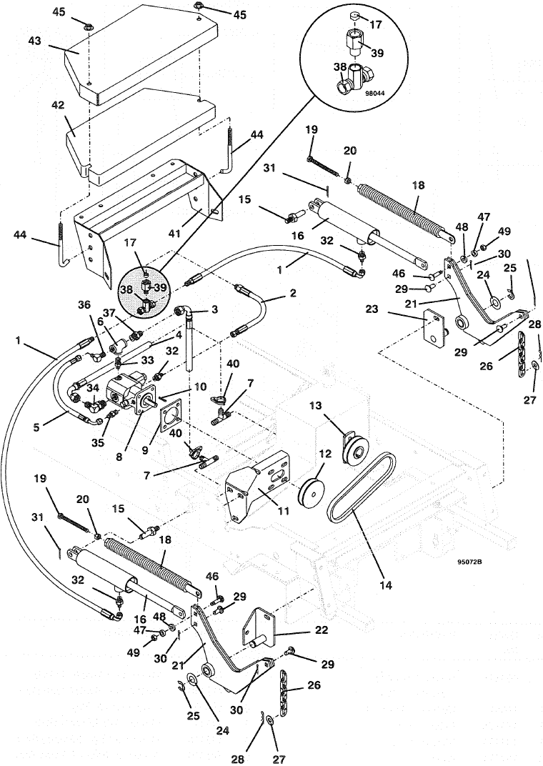 OPTIONELE HYDRAULISCHE LIFT MONTAGE - Deel 2
