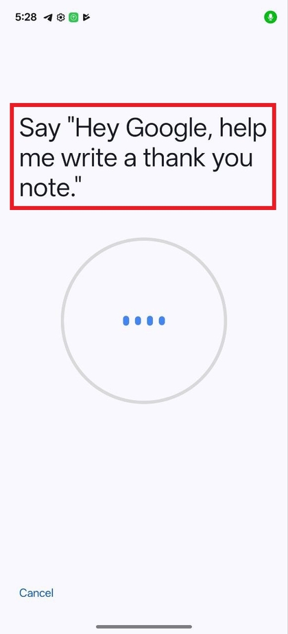 Train je stem voor Google Assistent
