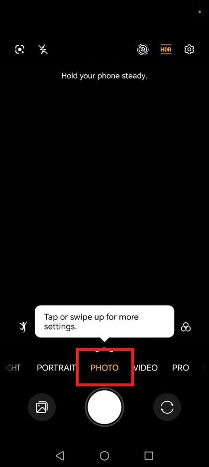 Open de camera-app op HONOR 400 Lite