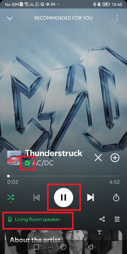 Muziek streamen via Google Nest Audio