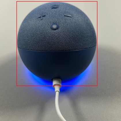 Echo Dot gaat naar de modus voor terugzetten naar fabrieksinstellingen