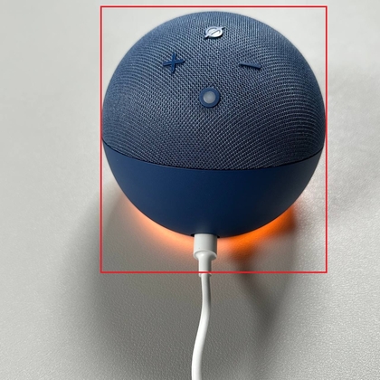 Echo Dot klaar voor nieuwe installatie