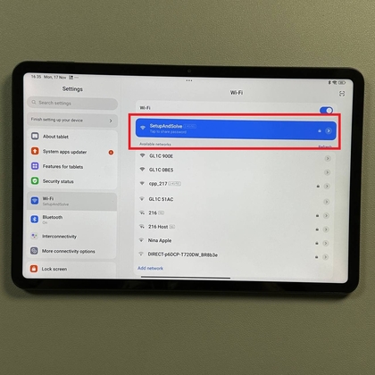 Opnieuw verbinding maken met het Wi-Fi-netwerk