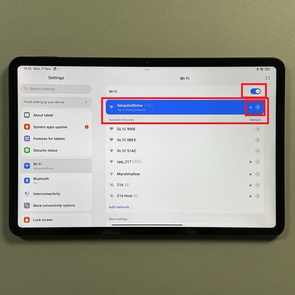 Wi-Fi-schakelaar