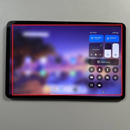 Xiaomi Pad 6 Bedieningspaneel met pictogram voor automatisch roteren