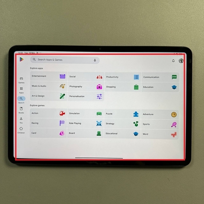 Google Play Store openen op Xiaomi Pad 6