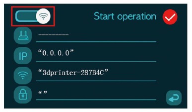 Bedieningsinterface van het beeldscherm - Stap 5