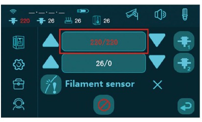 Filament laden - Stap 3