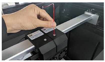 Filament laden - Stap 5