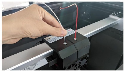 Filament laden - Stap 6