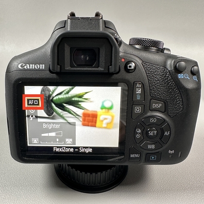 Autofocus-instellingen op de Canon EOS 2000D