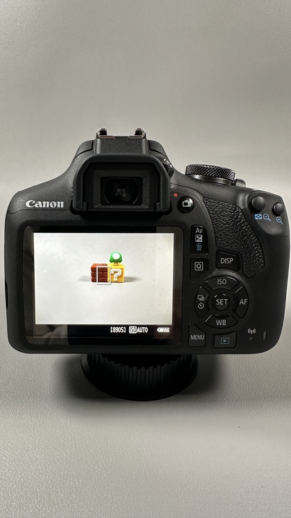 De eerste foto maken