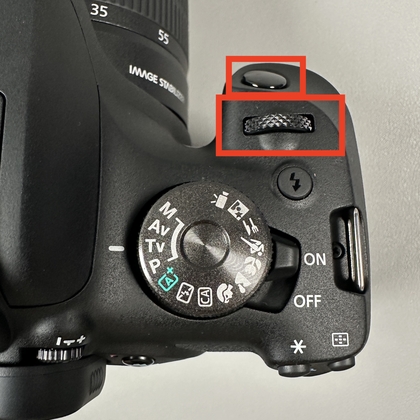 Sluitertijd aanpassen op Canon EOS 2000D