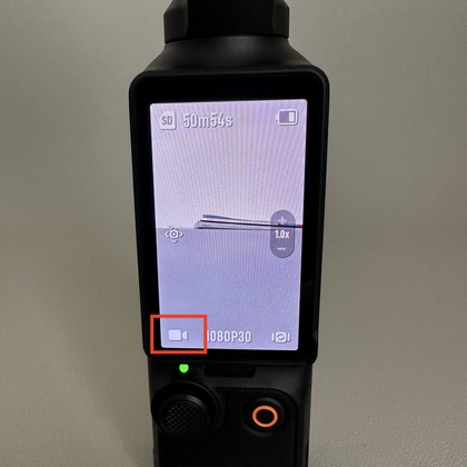 Foto modus selecteren op DJI Osmo Pocket 3