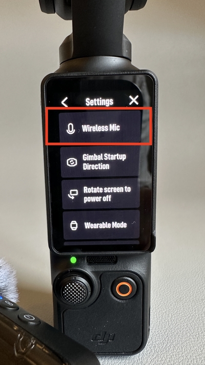 Een nieuwe microfoon aansluiten
