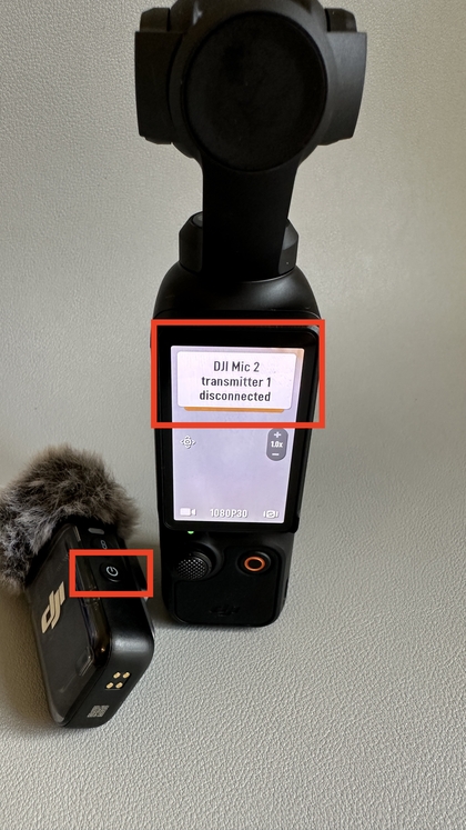 Microfoon loskoppelen en opnieuw aansluiten
