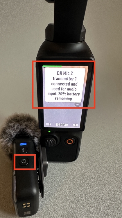 De microfoon inschakelen