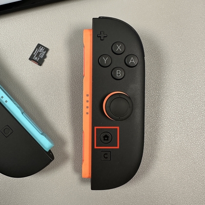 Nintendo Switch 2 homeknop