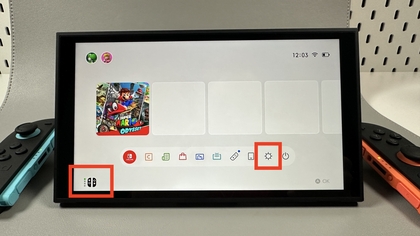 Instellingenmenu van Nintendo Switch 2