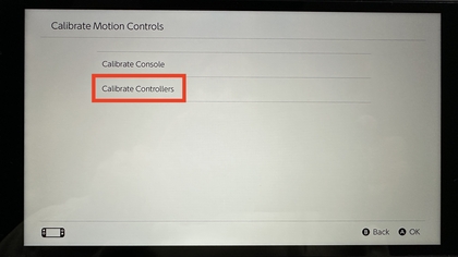 Op de knop van de Joy-Con-controller drukken