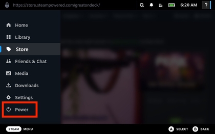 Optie om over te schakelen naar de desktopmodus