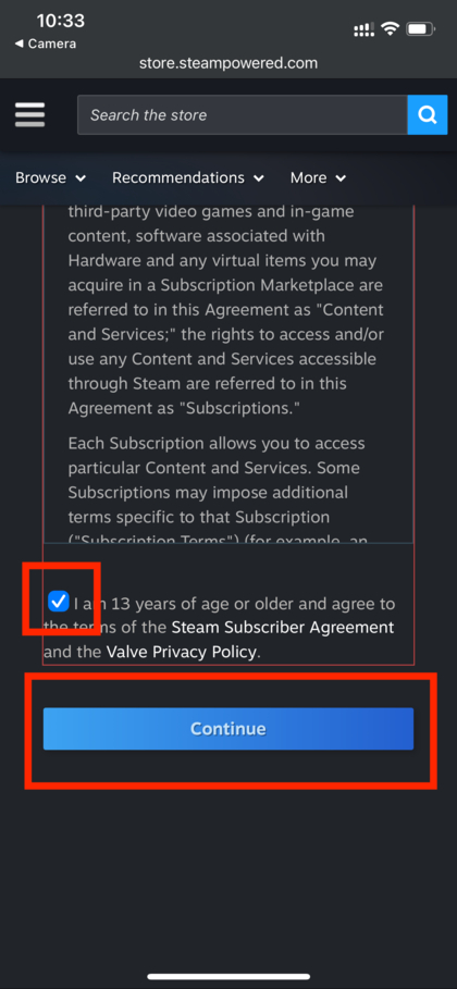 Inlogscherm Steam-account