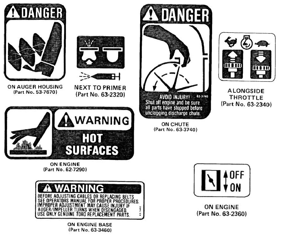 veiligheidsstickers