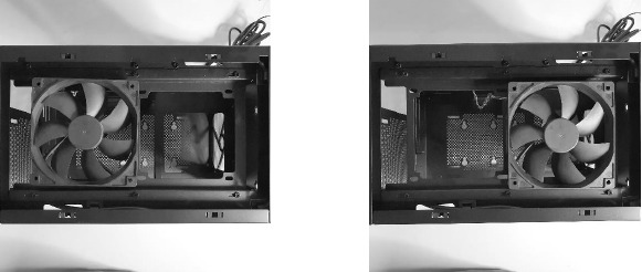 VENTILATORINSTALLATIE - radiator van 120x240 mm