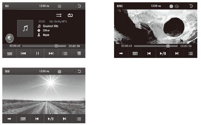 USB/SD MUZIEK/VIDEO/AFBEELDING