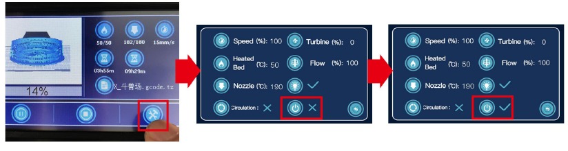 Automatisch afsluiten na het afdrukken