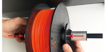 Filament installatie - Stap 4