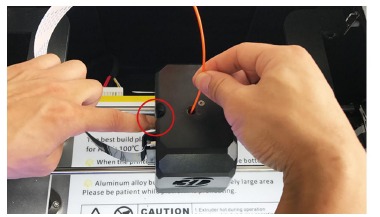 Filament installatie - Stap 8