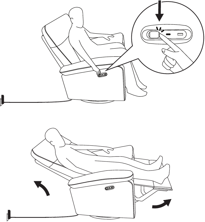Spanningsaanpassing - Van stoel naar relaxfauteuil