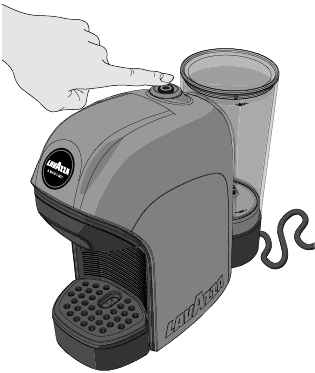 INSTELLING - DE MACHINE STARTEN - Stap 2