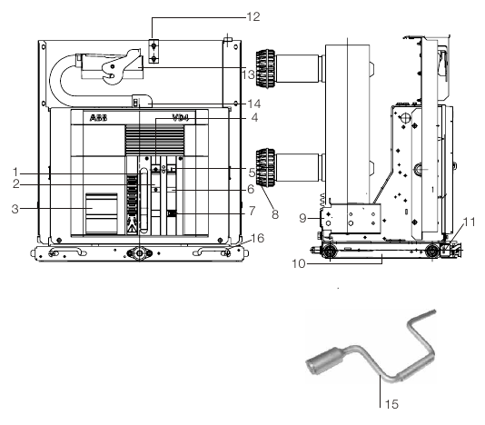 Vermogenschakelaars voor UniGear ZS1