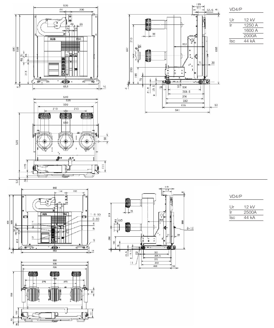 Totale afmetingen - Deel 2