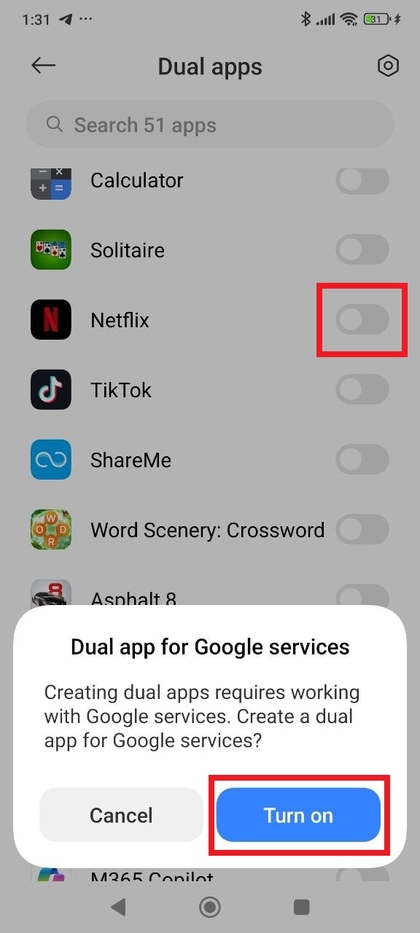 App cloning activeren op Xiaomi Redmi Note 14 Pro