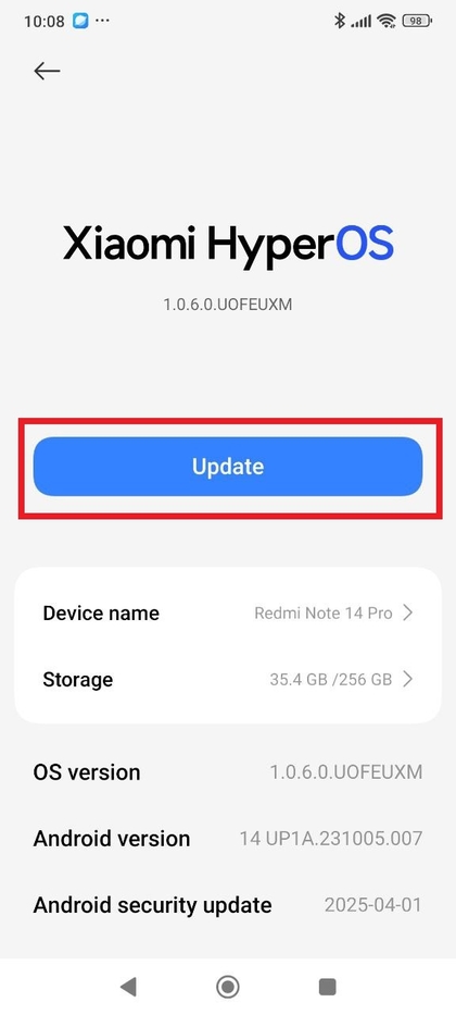 Controleren op software-updates